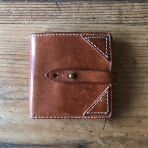 Madewell Leather Bi-fold Wallet - English Saddle